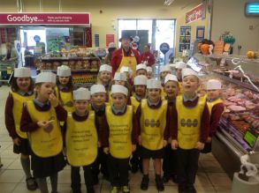 P2 'Healthy Food' Trip to Tesco