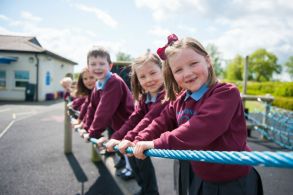 Keep active at playtime and enjoy fun sports at Woods PS