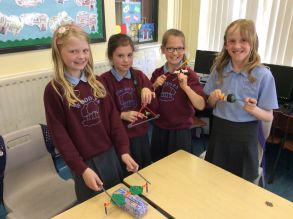 P6 building with K\'nex